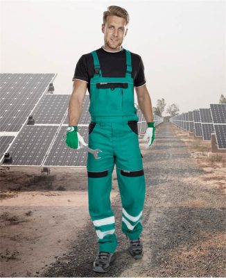 Spodnie odblaskowe lac COOL TREND zielone