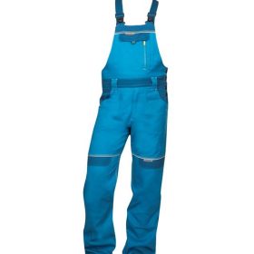 Lakierowe spodnie COOL TREND Medium niebieskie