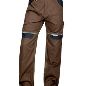 Spodnie pas COOL TREND brązowy skrócony