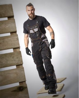 Lac spodnie VISION 03 czarne, rozszerzone