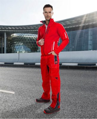 Miękka kurtka. VISION mężczyźni, czerwony