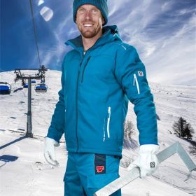 Miękka kurtka. VISION ZIMA męska, niebieska