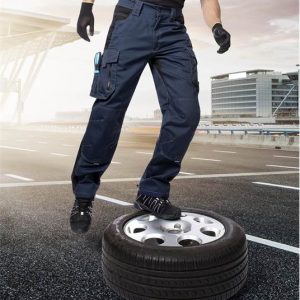 Spodnie pas VISION 02 granatowe, przedłużone