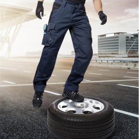 Spodnie do pasa VISION 02 granatowe, skrócone