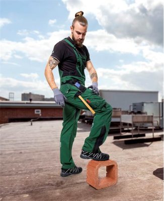 Lac spodnie VISION 03 zielone, przedłużane