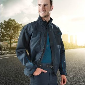 Kurtka 4TECH 01 szaro-czarna, 170 cm