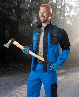 Bluza 4TECH 01 niebiesko-czarna, 170 cm