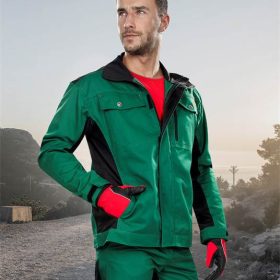 Bluza PRE100 01 zielono-czarna