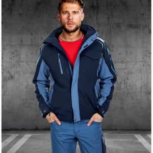 Miękka kurtka. R8ED + męskie, niebieskie