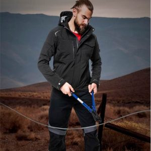 Miękka kurtka. R8ED + męskie, czarne