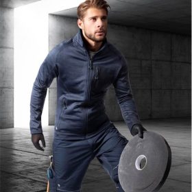 ARDON® Breeffidry melanżowa bluza z kapturem granatowa S