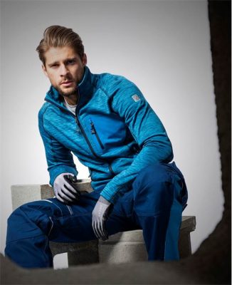 ARDON® Breeffidry melanżowa bluza niebieska