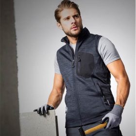 ARDON® Breeffidry melanżowa kamizelka szara