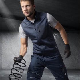 ARDON® Breeffidry melanżowa kamizelka ciemnoniebieska