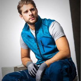 ARDON® Breeffidry melanżowa kamizelka niebieska